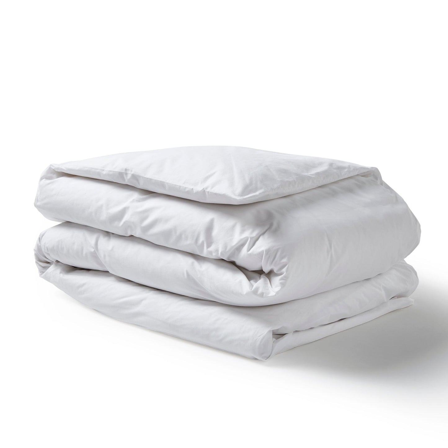 Fine bedding company smooth cotton 400 thread count duvet cover in white