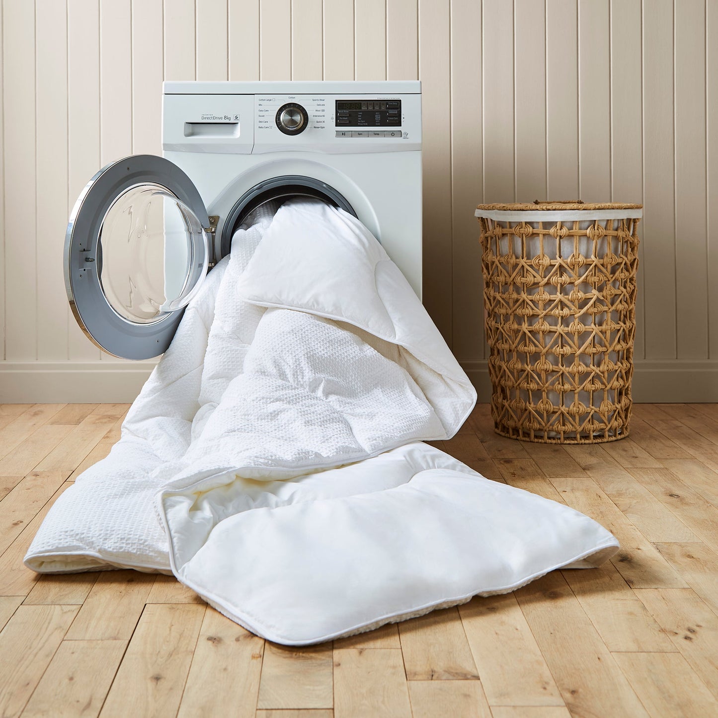 Night Lark® - Natural Cotton Waffle Coverless Duvet