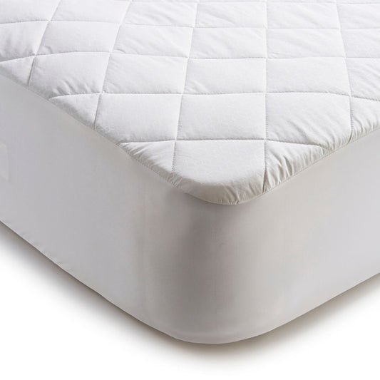 Smart Temperature Cooling 100% Cotton Mattress Protector