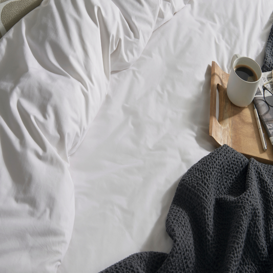 200 Thread Count Classic 100% BCI Cotton Duvet Cover white