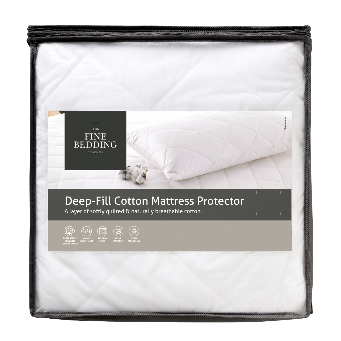 Deep Fill Cotton Mattress Protector