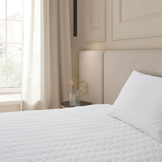 Quilted Luxury Waterproof Mattress Protector Lifestyle