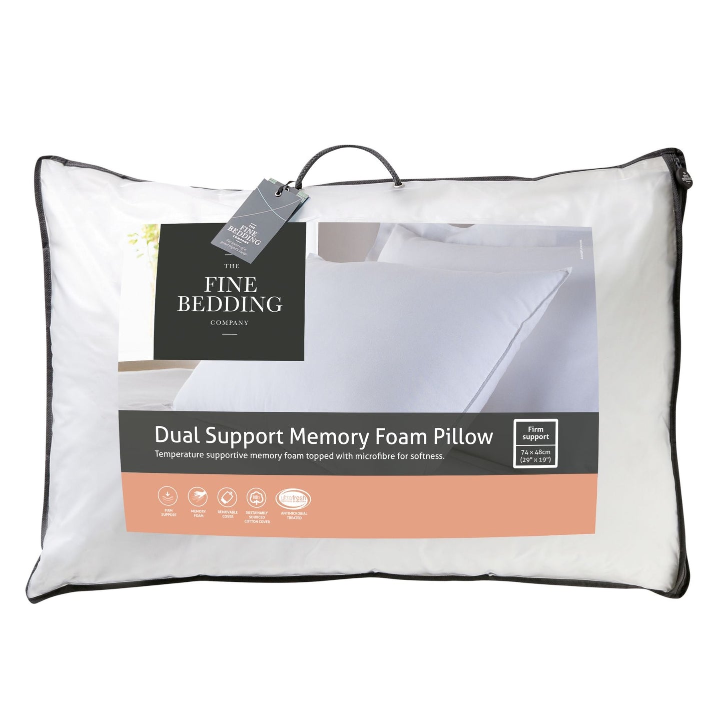 Dual Support Memory Foam Pillow