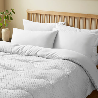 Night Lark® Tufted Dots Coverless Duvet Set