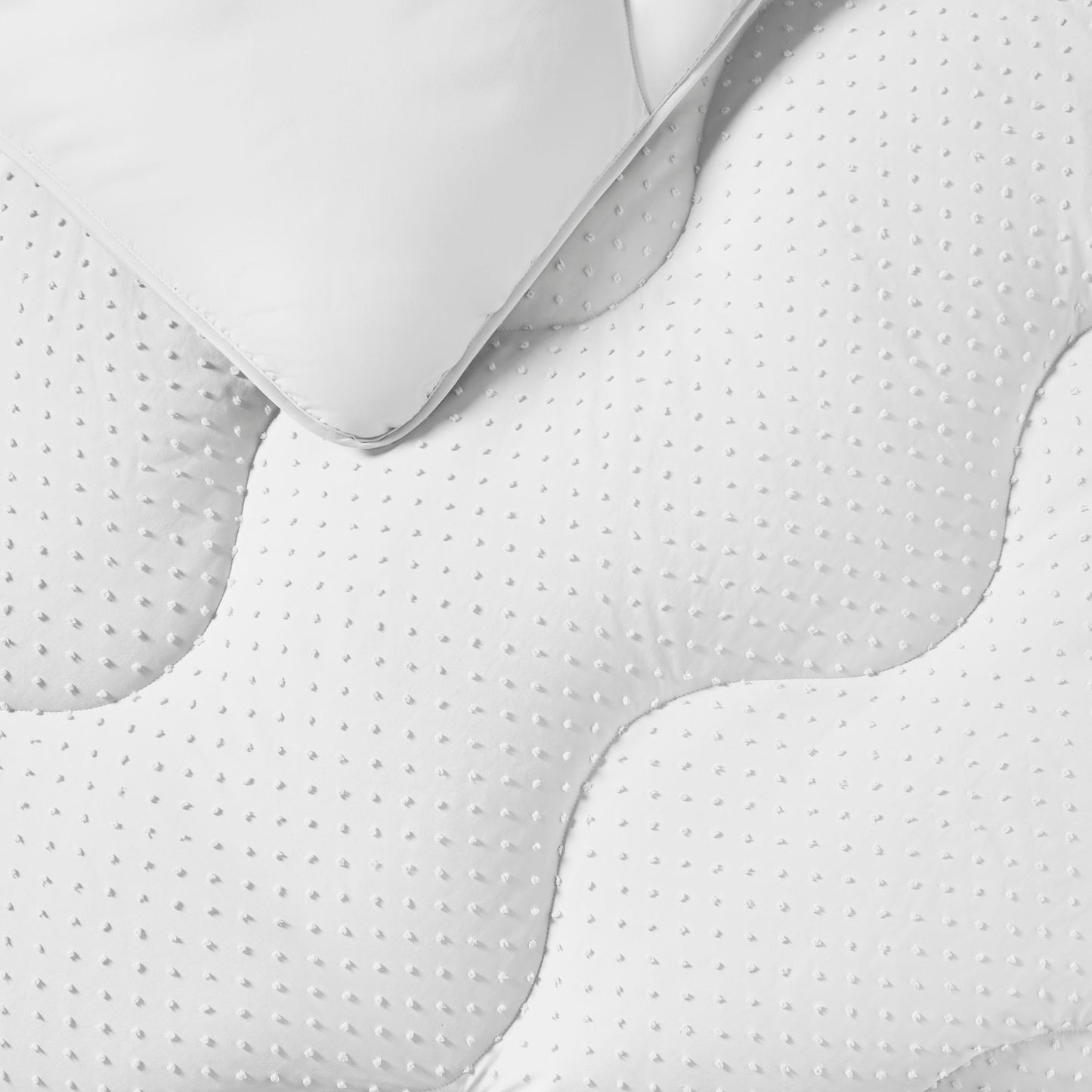 Night Lark® Tufted Dots Coverless Duvet Set