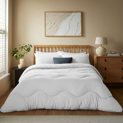 Night Lark® Tufted Dots Coverless Duvet Set