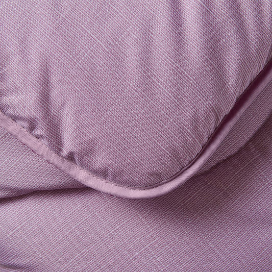 Night Lark® Linen Print Coverless Duvet - Lilac Bloom